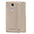 Cover Portafoglio In Pelle con Supporto per Xiaomi Redmi Note 3 MediaTek Oro