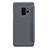 Cover Portafoglio In Pelle con Supporto S01 per Samsung Galaxy S9 Nero