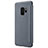 Cover Portafoglio In Pelle con Supporto S01 per Samsung Galaxy S9 Nero