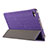 Cover Portafoglio In stoffa con Supporto per Huawei Mediapad M2 8 M2-801w M2-803L M2-802L Viola