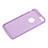 Cover Silicone Morbida Lucido con Foro per Apple iPhone 6 Viola