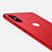 Cover Silicone Morbida Lucido per Xiaomi Mi 6X Rosso