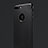 Cover Silicone Morbida Spigato per Apple iPhone 8 Plus Nero