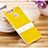 Cover Silicone Opaca con Supporto per Huawei P9 Giallo