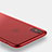 Cover Silicone Trasparente Ultra Slim Morbida per Apple iPhone X Rosso