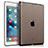 Cover Silicone Trasparente Ultra Slim Morbida per Apple New iPad 9.7 (2018) Grigio