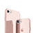 Cover Silicone Trasparente Ultra Sottile Morbida H09 per Apple iPhone 8 Rosa