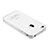 Cover Silicone Trasparente Ultra Sottile Morbida per Apple iPhone 4 Chiaro