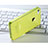 Cover Silicone Trasparente Ultra Sottile Morbida per Apple iPhone 4S Giallo