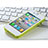 Cover Silicone Trasparente Ultra Sottile Morbida per Apple iPhone 4S Giallo