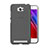 Cover Silicone Trasparente Ultra Sottile Morbida per Asus Zenfone Max ZC550KL Grigio