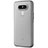 Cover Silicone Trasparente Ultra Sottile Morbida T02 per LG G5 Grigio