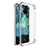 Cover Silicone Trasparente Ultra Sottile Morbida T02 per Nokia G11 Plus Chiaro