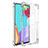 Cover Silicone Trasparente Ultra Sottile Morbida T02 per Samsung Galaxy A72 4G Chiaro