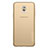 Cover Silicone Trasparente Ultra Sottile Morbida T03 per Samsung Galaxy C8 C710F Oro