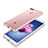 Cover Silicone Trasparente Ultra Sottile Morbida T05 per Huawei Enjoy 7S Chiaro