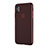 Cover Silicone Trasparente Ultra Sottile Morbida T06 per Apple iPhone Xs Rosso