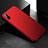 Cover Silicone Ultra Sottile Morbida S05 per Apple iPhone X Rosso