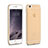 Cover Ultra Slim Trasparente Rigida Opaca per Apple iPhone 6 Oro