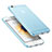 Cover Ultra Slim Trasparente Rigida Opaca per Apple iPhone 6 Plus Cielo Blu