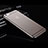 Cover Ultra Slim Trasparente Rigida Opaca per Apple iPhone 6 Plus Grigio