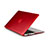 Cover Ultra Slim Trasparente Rigida Opaca per Apple MacBook Pro 15 pollici Rosso