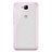 Cover Ultra Slim Trasparente Rigida Opaca per Huawei Enjoy 5 Rosa