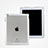 Cover Ultra Sottile Trasparente Rigida Opaca per Apple iPad 3 Bianco