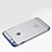 Cover Ultra Sottile Trasparente Rigida T01 per Apple iPhone 6 Blu