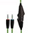 Cuffie Auricolari In Ear Stereo Universali Sport Corsa H57 Verde