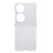 Custodia Crystal Trasparente Rigida Cover per Huawei P50 Pocket Chiaro