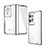 Custodia Crystal Trasparente Rigida Cover ZL1 per Oppo Find N2 5G