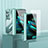 Custodia Crystal Trasparente Rigida Cover ZL1 per Oppo Find N2 5G