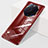 Custodia Crystal Trasparente Rigida Senza Cornice Cover per Huawei Mate 60 RS Ultimate Rosso