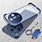 Custodia Crystal Trasparente Rigida Senza Cornice Cover per Oppo Find X7 Ultra 5G