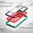 Custodia Impermeabile Silicone e Plastica Opaca Waterproof Cover 360 Gradi con Mag-Safe Magnetic per Apple iPhone 14 Pro