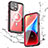 Custodia Impermeabile Silicone e Plastica Opaca Waterproof Cover 360 Gradi con Mag-Safe Magnetic per Apple iPhone 14 Pro