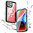 Custodia Impermeabile Silicone e Plastica Opaca Waterproof Cover 360 Gradi con Mag-Safe Magnetic per Apple iPhone 14 Pro