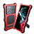 Custodia Impermeabile Silicone e Plastica Opaca Waterproof Cover 360 Gradi con Supporto per Samsung Galaxy S23 Ultra 5G