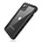 Custodia Impermeabile Silicone e Plastica Opaca Waterproof Cover 360 Gradi per Apple iPhone 11 Pro Nero