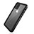 Custodia Impermeabile Silicone e Plastica Opaca Waterproof Cover 360 Gradi W01 per Apple iPhone 11 Nero