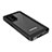 Custodia Impermeabile Silicone e Plastica Opaca Waterproof Cover 360 Gradi W02 per Samsung Galaxy Note 20 5G Nero