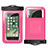 Custodia Impermeabile Waterproof Universale W02 Rosa Caldo