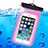 Custodia Impermeabile Waterproof Universale W04 Rosa