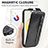 Custodia In Pelle Flip per Motorola Moto G73 5G