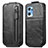 Custodia In Pelle Flip per OnePlus Nord CE 2 5G Nero