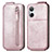 Custodia In Pelle Flip per Realme 10 4G Oro Rosa