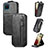 Custodia In Pelle Flip per Samsung Galaxy F12