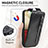 Custodia In Pelle Flip per Samsung Galaxy M12