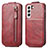 Custodia In Pelle Flip per Samsung Galaxy S21 5G